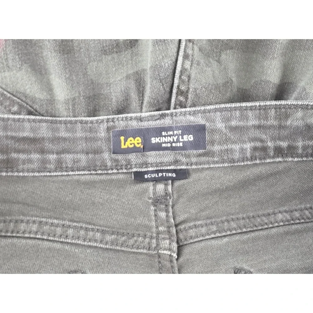 Lee Skinny Camo Jeans Womens Size 12